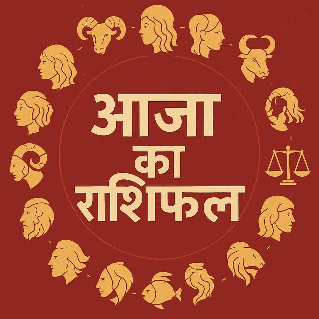 आज का राशिफल 31, अक्टूबर 2025 , शुक्रवार